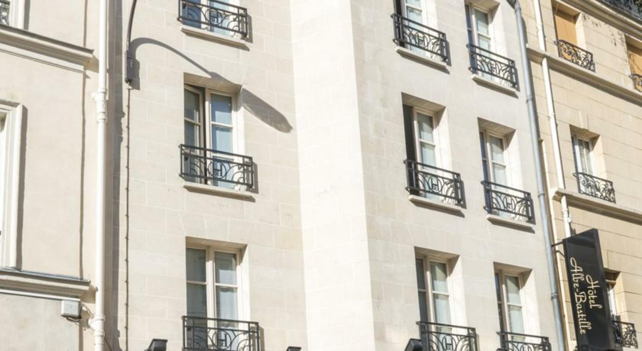 Hotel Albe Bastille Paris Eksteriør billede